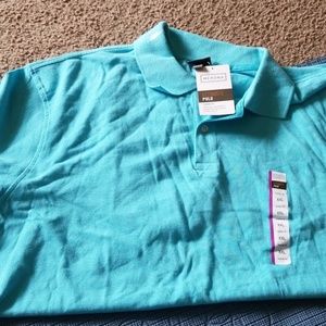 Light blue xxl mens merona polo shirt